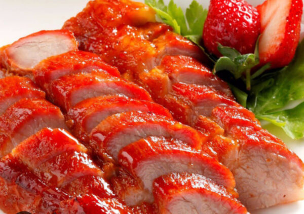 Carne de cerdo asado estilo cantonés